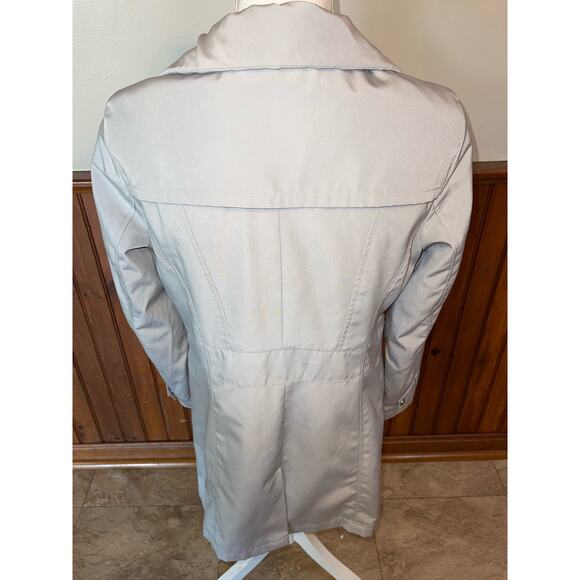 Womens Braetan Light Cream/Gray Lightweight Pockets Full Zip Jacket Size SP - Picture 5 of 9